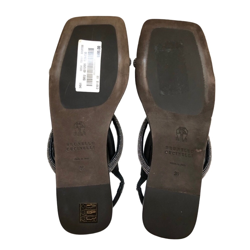 Authentic Brunello Cucinelli Sandals - Size 36 - Picture 7 of 10